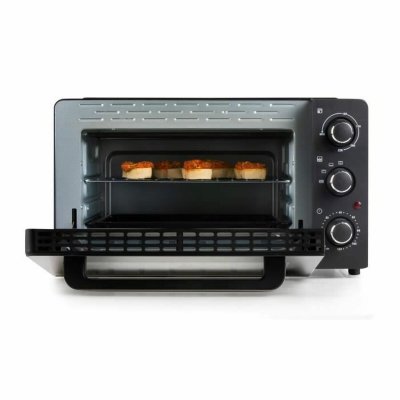 DOMO Elektrisk Mini-ugn 1500 W 28 L svart
