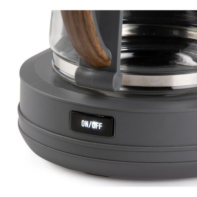 DOMO Kaffebryggare DO754K Grå 900 W 10 Csészék 1, 25 L rostfritt stål