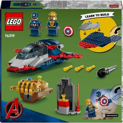 Lego Byggsats 76319 Captain America VS Thanos 107 Delar plast