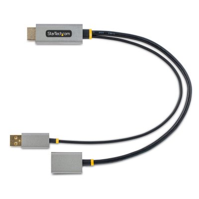 Startech HDMI till DisplayPort Adapter 128-HDMI-DISPLAYPORT Svart