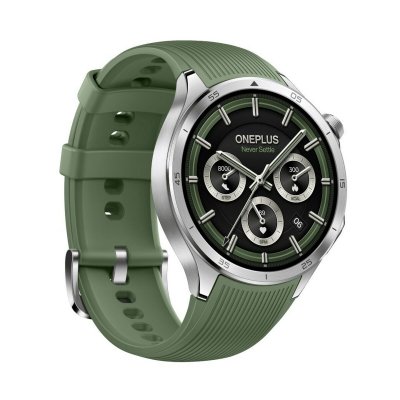 OnePlus Smartklocka Watch 3 47mm Grön 1, 5" 47 mm 46 Ø Rostfritt stål