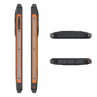 Cubot Smartphone King Kong ES 6, 5" UNISOC T606 6 GB RAM 128 svart, orange svart