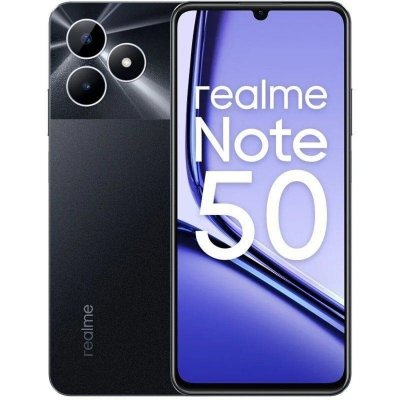 Realme Smartphone Note 50 6, 7" Octa Core 3 GB RAM 64 Svart