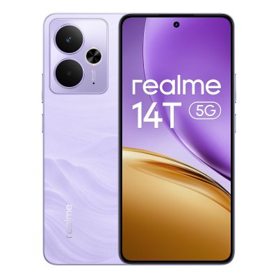 Realme Smartphone 14T 8 GB RAM 6, 67" 256 Violett lila