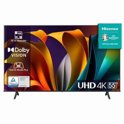 Hisense Smart TV 55A6N 4K Ultra HD 55" LED Svart Plast