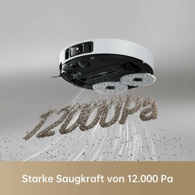 Dreame Robotdammsugare X40 Ultra 700W 12000Pa 240 min Självrengörande Mop Vit