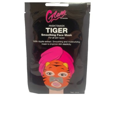 Fuktighetsgiver Ansiktsmaske Glam Of Sweden H01498 Tiger (24 ml)