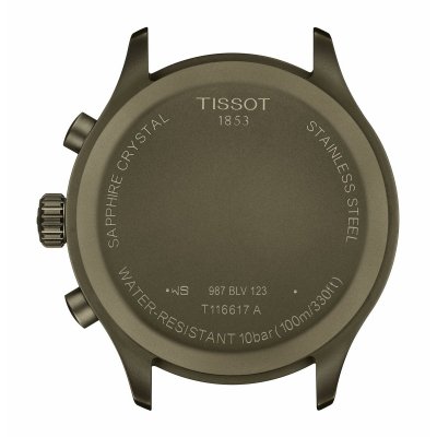 Tissot Herrklocka CHRONO XL (Ø 45 mm) Läder