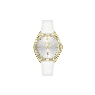 Hugo Boss Damklocka 1502619 (Ø 39 mm) Vit Rostfritt stål