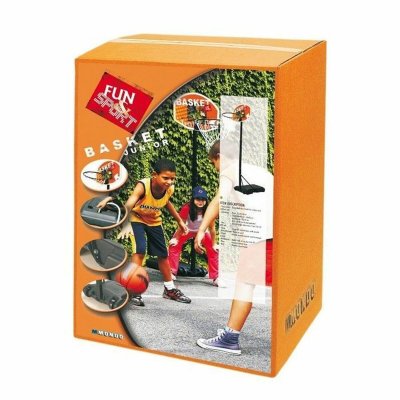 Mondo Basketkorg 165-205 cm orange metall