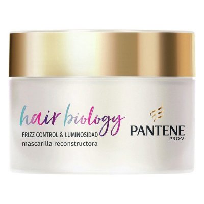 Hårinpackning Hair Biology Frizz & Luminosidad Pantene (160 ml)
