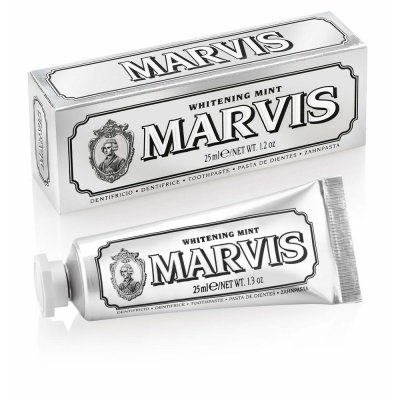 Tandkräm blekning Marvis Whitening Mint 25 ml