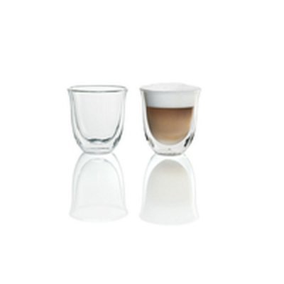 De'Longhi Set med 2 kaffekoppar 5513214601 Transparent Delar