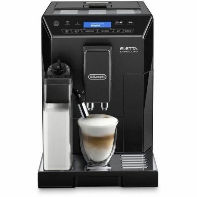 DeLonghi Superautomatisk kaffebryggare Svart 1450 W Rostfritt stål