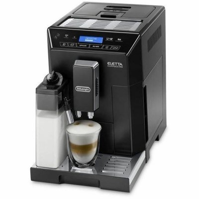 DeLonghi Superautomatisk kaffebryggare Svart 1450 W Rostfritt stål