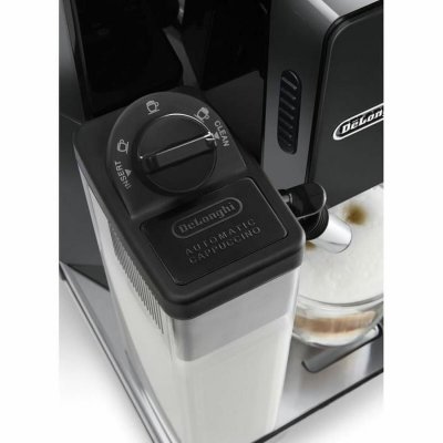 DeLonghi Superautomatisk kaffebryggare Svart 1450 W Rostfritt stål