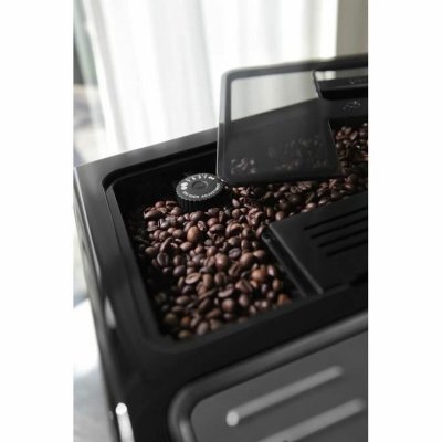DeLonghi Superautomatisk kaffebryggare Svart 1450 W Rostfritt stål