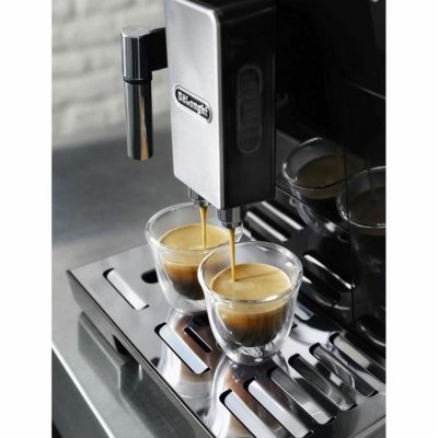 DeLonghi Superautomatisk kaffebryggare Svart 1450 W Rostfritt stål