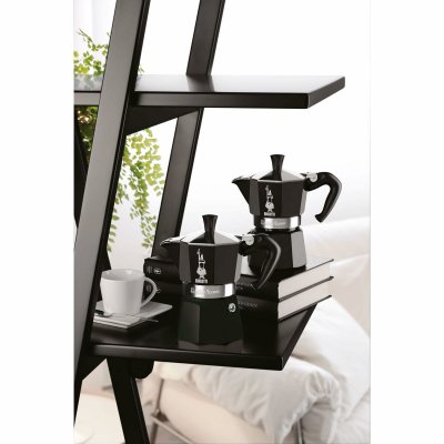 Bialetti Italiensk Kaffepanna MOKA EXPRESS Svart Aluminium