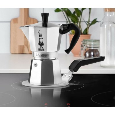 Bialetti Italiensk Kaffepanna MOKA EXPRESS Svart Aluminium