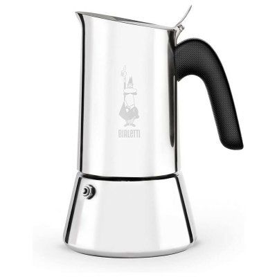 Bialetti Italiensk Kaffepanna Venus box Grå Stål 500 ml Rostfritt Rostfritt stål