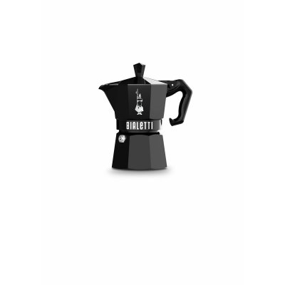 Bialetti Italiensk Kaffepanna MOKA EXCLUSIVE Svart Aluminium 3 Csészék