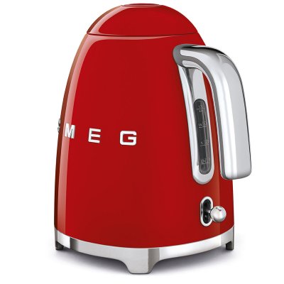 Smeg Vattenkokare KLF03RDEU Röd Rostfritt stål Plast 2400 W 1, 7 L