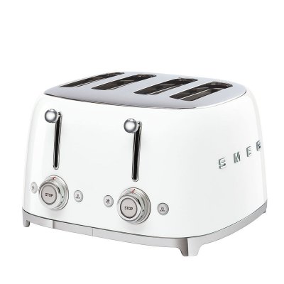 Smeg Brödrost TSF03WHEU Vit 2000 W Stål