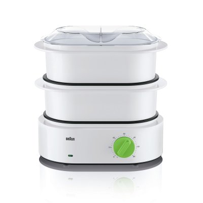 Braun Ångkokare FS 3000 850 W Vit/Grön Vit Polykarbonater Plast