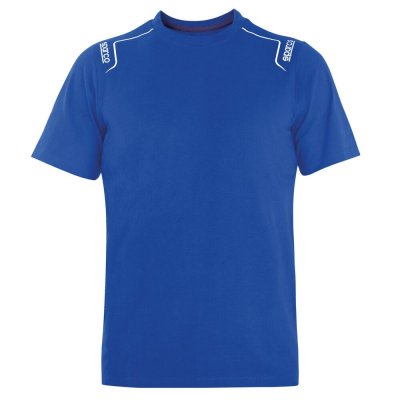 Kurzarm-T-Shirt Sparco TECH STRETCH Blau