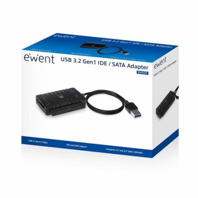 Adapter Ewent EW7019 Schwarz SATA USB-A IDE
