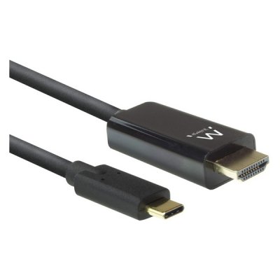 USB C till HDMI Adapter Ewent EW9824 4K 2 m