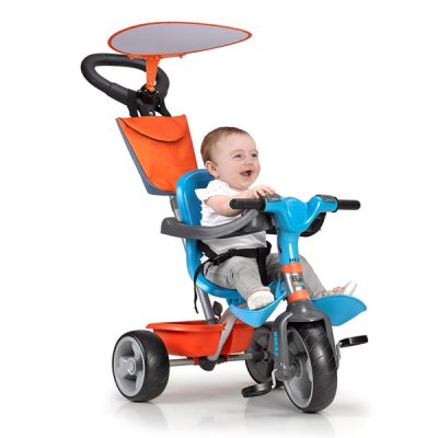 Trehjuling Feber Baby Plus Music Blå Orange