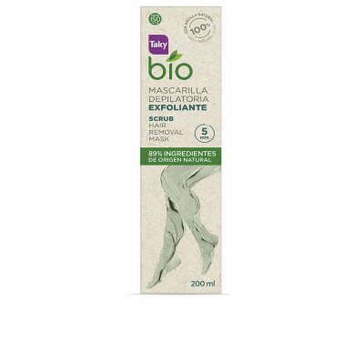 Taky Hårborttagningskräm kropp Bio Natural 0% Scrub 200 ml