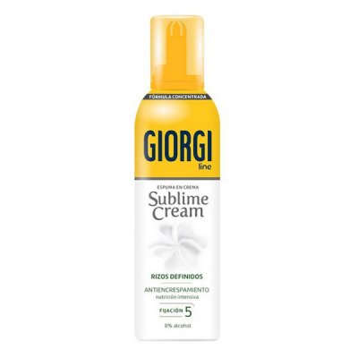 Foam voor Krullen Sublime Cream Giorgi (150 ml)