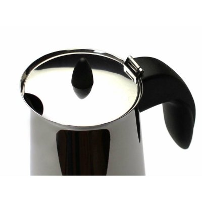 Valira Italiensk Kaffepanna ISABELLA 4T Stål Rostfritt 4 Csészék svart Rostfritt stål
