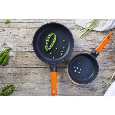 BRA Stekpanna Smitt aluminium Ø 20 cm Svart orange