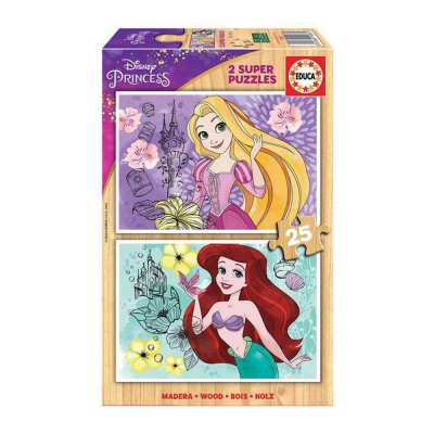 Pussel Educa Rapunzel and Ariel Disney Princess (50 pcs)