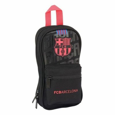 F. C. Barcelona Pennfodral Ryggsäck Svart 12 x 23 5 cm (33 Delar) Polyester