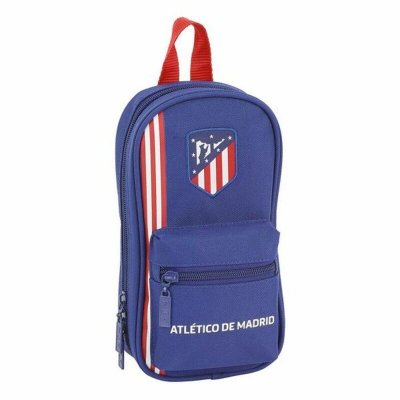 Atlético Madrid Pennfodral Ryggsäck In blå Marinblå 12 x 23 5 cm (33 Delar) Polyester