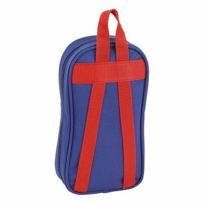 Atlético Madrid Pennfodral Ryggsäck In blå Marinblå 12 x 23 5 cm (33 Delar) Polyester