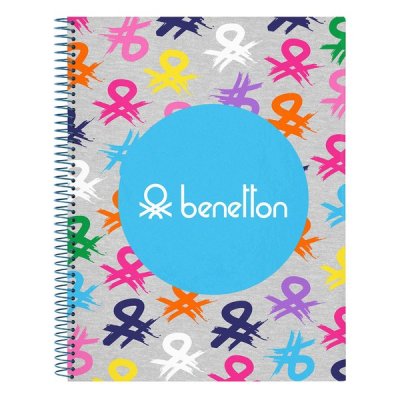 Notizbuch Benetton Bunt A4