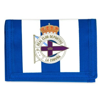 Plånbok R. C. Deportivo de La Coruña Blå Vit