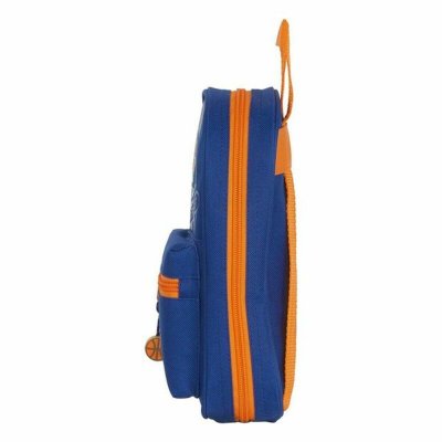 Valencia Basket Pennfodral Ryggsäck M747 Blå orange 12 x 23 5 cm (33 Delar) Polyester