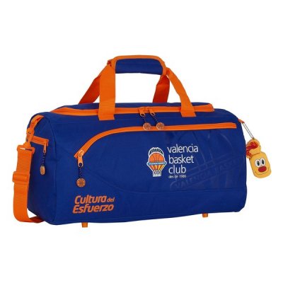 Sportväska Valencia Basket Blå Orange (25 L)