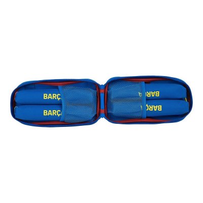 F. C. Barcelona Pennfodral Ryggsäck M847 Rödbrun Marinblå 12 x 23 5 cm Polyester
