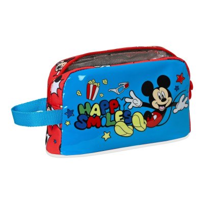 Thermische Snacktas Mickey Mouse Clubhouse Happy smiles Blauw Rood 21.5 x 12 x 6.5 cm