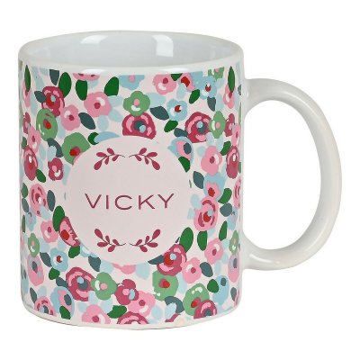 Vicky Martín Berrocal Mugg Rosebloom Keramik Multicolour (350 ml)