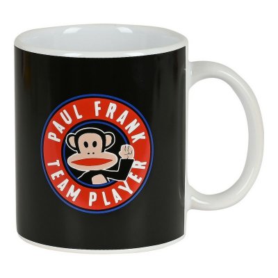 Paul Frank Mugg Team player Keramik Svart (350 ml)