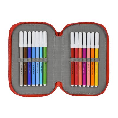 Blue's Clues blå's Clues blå's Clues Dubbelt pennfodral Marinblå (28 Delar) Polyester